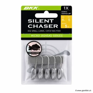 Tête Plombée BKK Silent Chaser Harpax Darting LRF