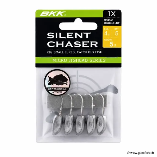 Tête Plombée BKK Silent Chaser Harpax Darting LRF