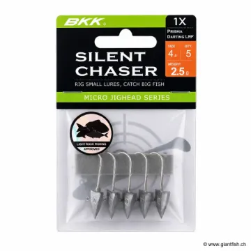 Tête plombée BKK Silent Chaser Prisma Darting LRF