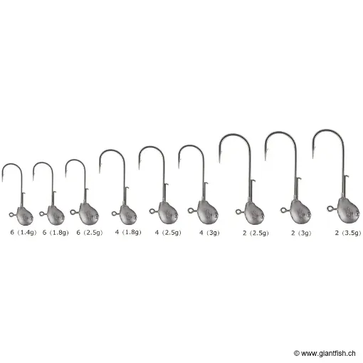 Tête plombée BKK Silent Chaser Punch LRF