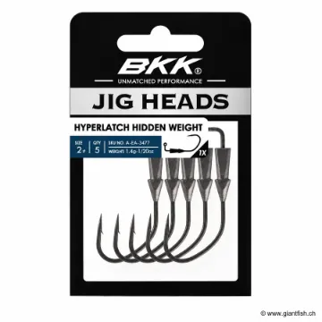 Tête Plombée Finesse BKK Hyperlatch Hidden Weight