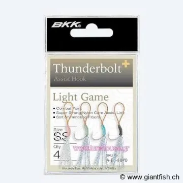 Hameçon Jigging BKK Assist Thunderbolt+