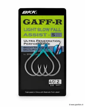 Hameçon BKK Assist Light Slow Fall SF Gaff-R S