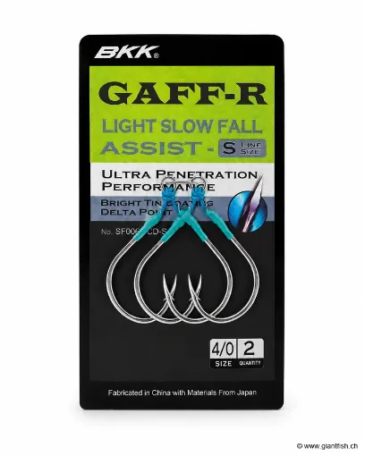 Hameçon BKK Assist Light Slow Fall SF Gaff-R S