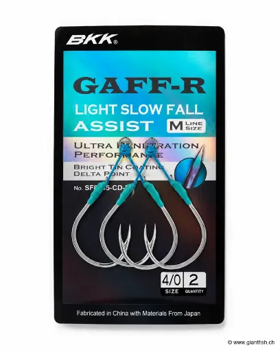 Hameçon BKK Assist Light Slow Fall SF Gaff-R M