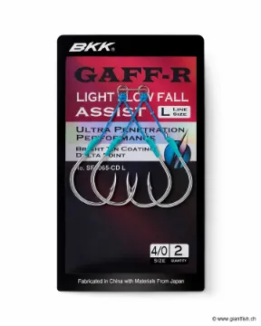 Hameçon BKK Assist Light Slow Fall SF Gaff-R L