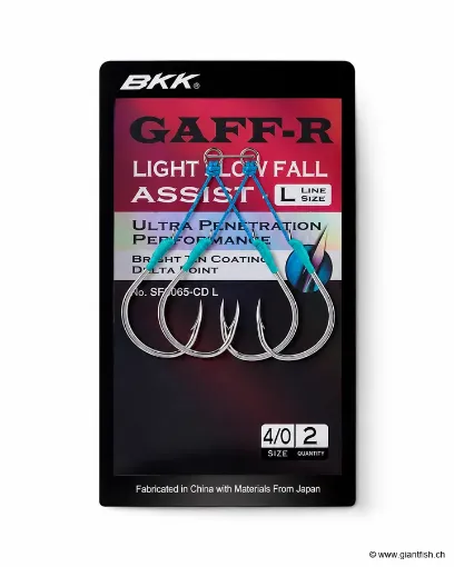 Hameçon BKK Assist Light Slow Fall SF Gaff-R L