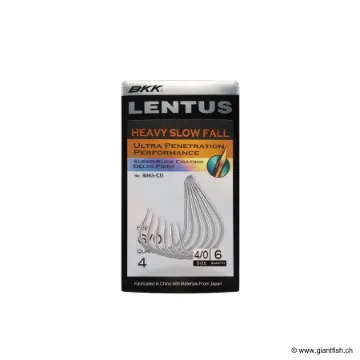 Hameçon Jigging BKK Slow Fall SF Lentus