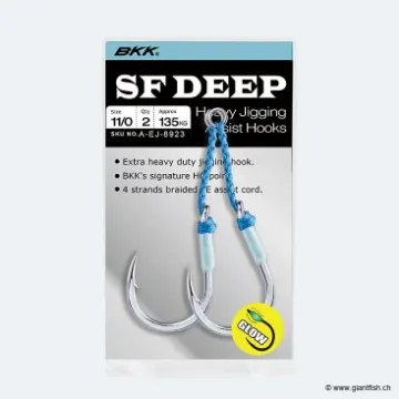 Hameçon Jigging BKK Assist Slow Fall SF-Deep