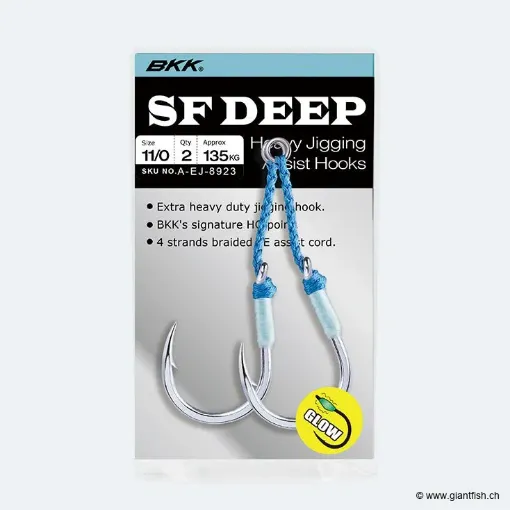 Hameçon Jigging BKK Assist Slow Fall SF-Deep