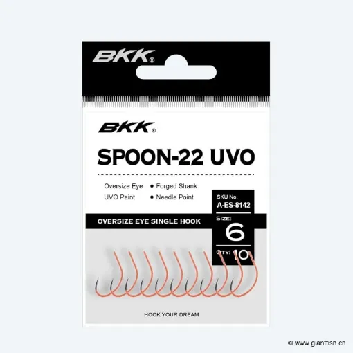 Hameçon BKK Spoon-22 UVO