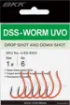 Image de Hameçon BKK DSS-Worm UV (Orange)
