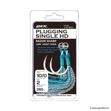 Hameçon Assist BKK Plugging Single HD