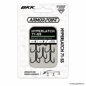 Hameçon Triple BKK Armorpoint Hyperlatch 71-SS