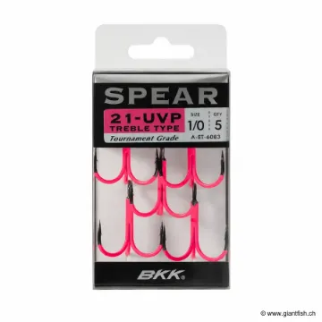Hameçon Triple BKK Spear-21 UVP