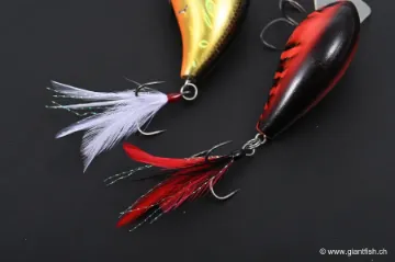 Hameçon Triple BKK Feathered Spear 21-SS White