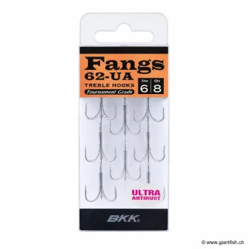 Hameçon Triple BKK Fangs-62 UA
