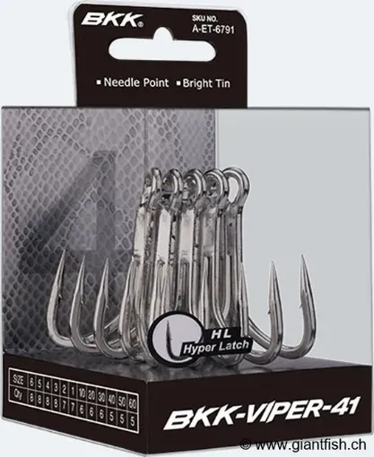 Hameçon Triple BKK Viper-41