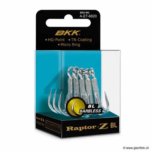 Hameçon Triple BKK Raptor-Z BL