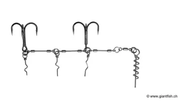 Monture BKK Chain-21 Stinger Rig