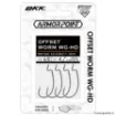 Image de Hameçon Texan BKK Armorpoint Offset Worm WG-HD