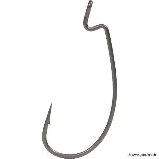 Hameçon Texan BKK Armorpoint Offset Worm WG-HD (Refill Pack)