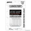 Image de Hameçon Texan BKK Armorpoint Offset Worm Round Bend