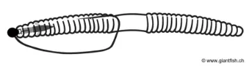 Hameçon Texan BKK Armorpoint Permalock Weighted