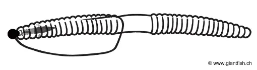 Hameçon Texan BKK Armorpoint Permalock Weighted