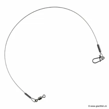 Bas de Ligne Acier BKK 7x7 Wire Leader Allround (Duolock Snap)