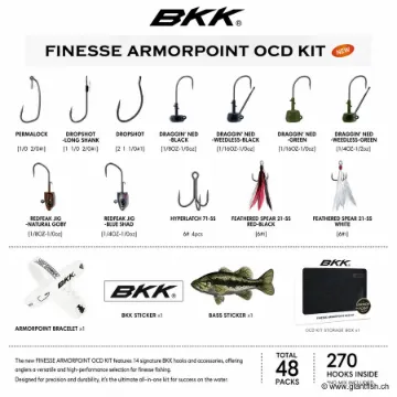 Kit Complet BKK Armorpoint OCD Kit - USA Finesse