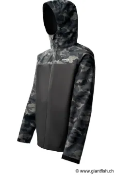 Veste de Pluie BKK Heavy Rain Jacket - Noir / Camo