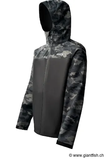 Veste de Pluie BKK Heavy Rain Jacket - Noir / Camo