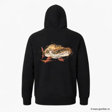 Sweat à Capuche BKK Logo Hoodie Pike - Noir