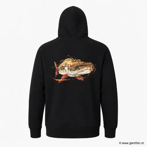 Sweat à Capuche BKK Logo Hoodie Pike - Noir