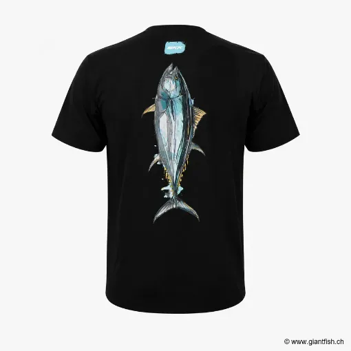T-Shirt Manches Courtes BKK Short Sleeve Casual Shirt - Tuna - Noir