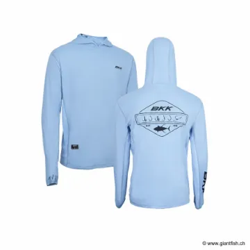 T-Shirt Manches Longues BKK Long Sleeve Performance Shirt Legacy - Bleu clair