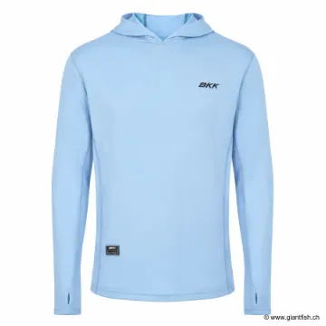 T-Shirt Manches Longues BKK Long Sleeve Performance Shirt UV - Tuna - Bleu clair