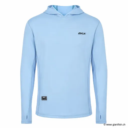 T-Shirt Manches Longues BKK Long Sleeve Performance Shirt UV - Tuna - Bleu clair