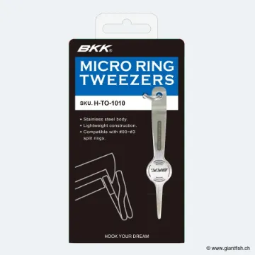 Pince à Anneaux Brisés BKK Micro Split Ring Tweezers