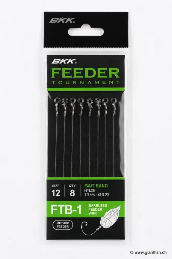 Bas de ligne BKK Feeder Tournament FTB-1 Push-Lock Rig