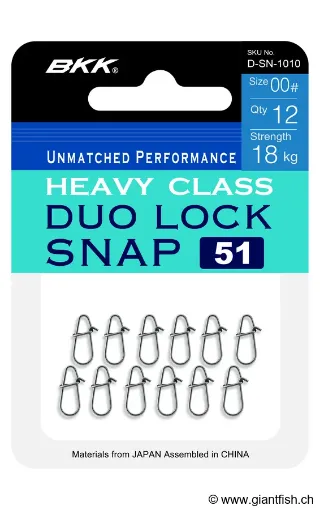 Agrafe BKK Duolock Snap-51