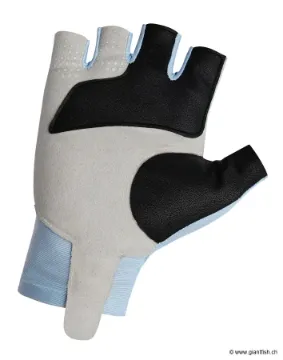 Gants BKK Flamingo Half Finger Gloves - Bleu Clair