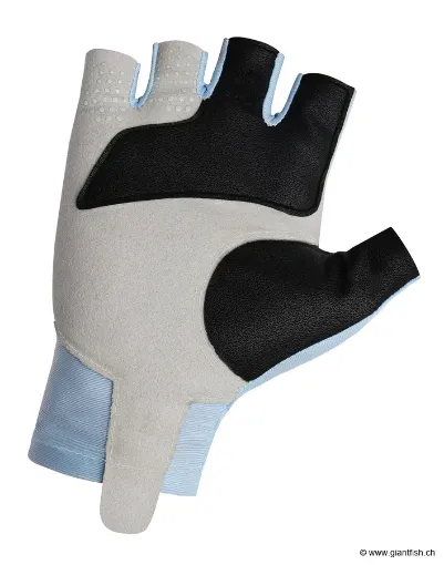 Gants BKK Flamingo Half Finger Gloves - Bleu Clair