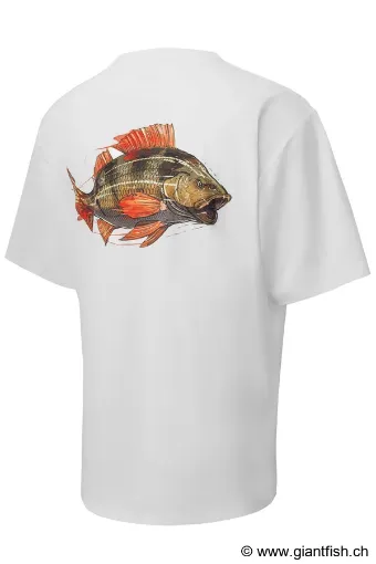 T-Shirt Manches Courtes BKK Short Sleeve Casual Shirt - Perche - Blanc