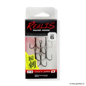 Hameçon Triple DUO Realis Nano Hook