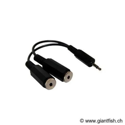 Doubleur Prise Jack Carp-Sounder - 2 x 2.5 mm
