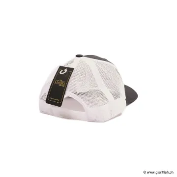 Casquette Wolfcreek Lures Pike Logo Trucker Snapback - Noir / Blanc