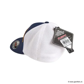 Casquette Wolfcreek Lures Pike Patch Airmesh Flexfit - Navy / Blanc