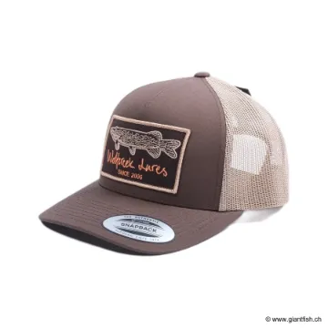 Casquette Wolfcreek Lures Pike Patch Trucker Snapback - Brun / Kaki